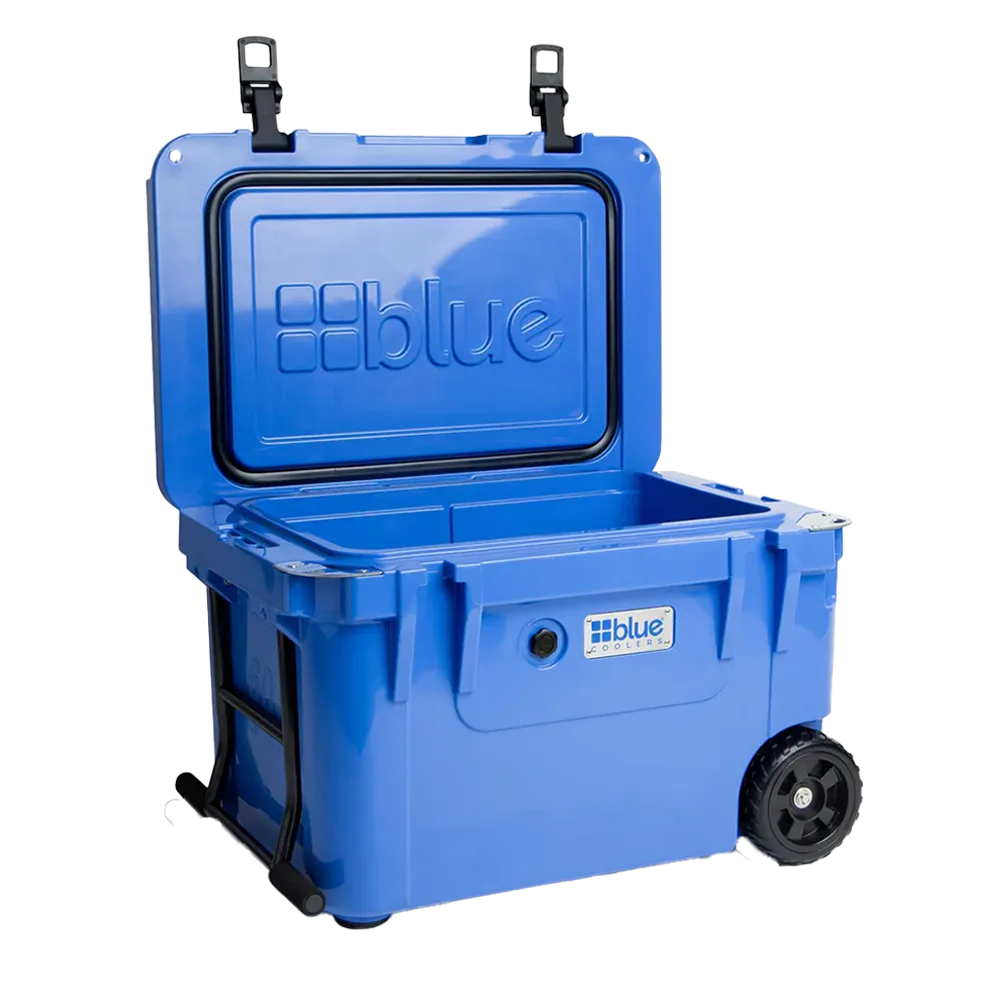 Blue Coolers 10 day Ice Vault with Wheels 60 qt 