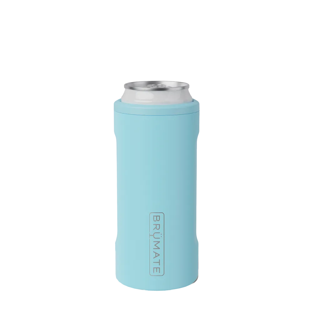 Back customization side of the BruMate Hopsulator Slim in Glacier 
