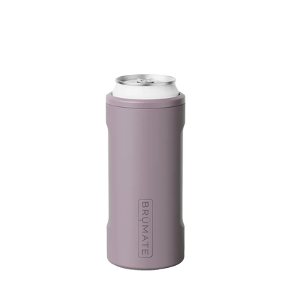Back customization side of the BruMate Hopsulator Slim in Lilac Dusk 