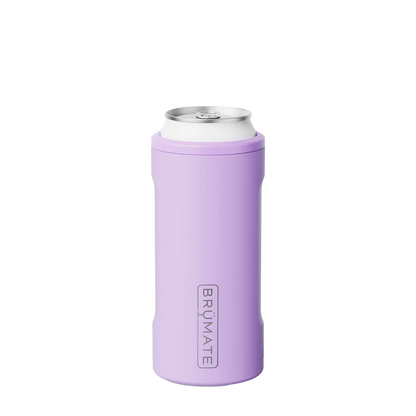 Back customization side of the BruMate Hopsulator Slim in Lavender 