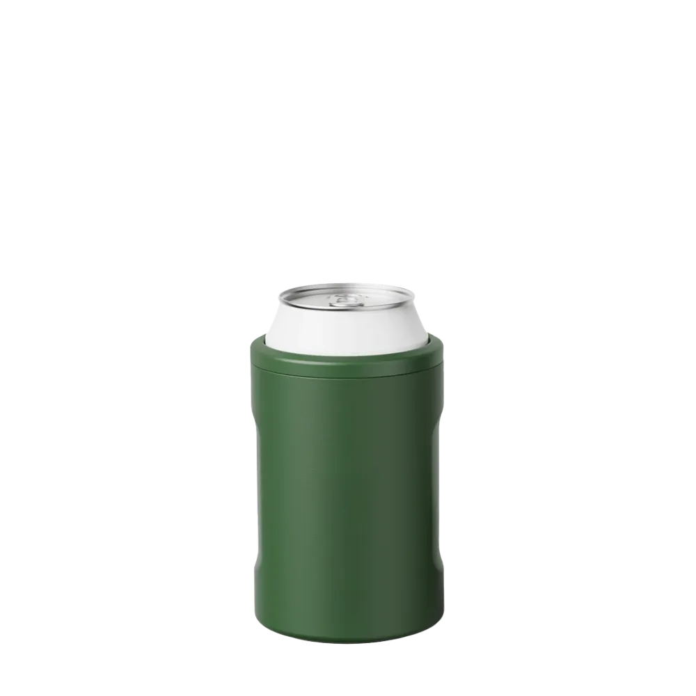 Front customization side of the BruMate Hopsulator Duo in OD Green 