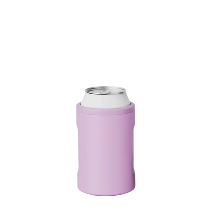Front customization side of the BruMate Hopsulator Duo in Lavender 