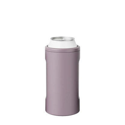 Front customization side of the BruMate Hopsulator Trio in Lilac Dusk 
