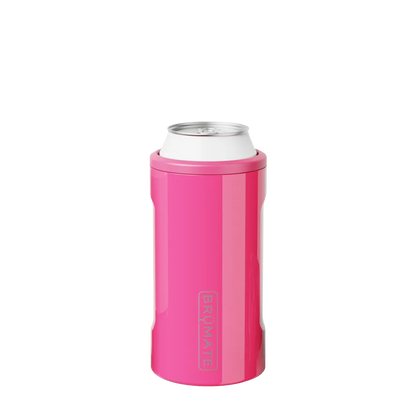 Back customization side of the BruMate Hopsulator Trio in Neon Pink 