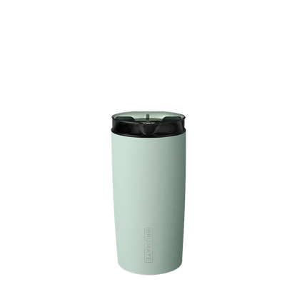 Back customization side of the BruMate Togosa Bottle Chiller &amp; Pitcher in Sage 