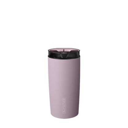 Back customization side of the BruMate Togosa Bottle Chiller &amp; Pitcher in Lilac Dusk 