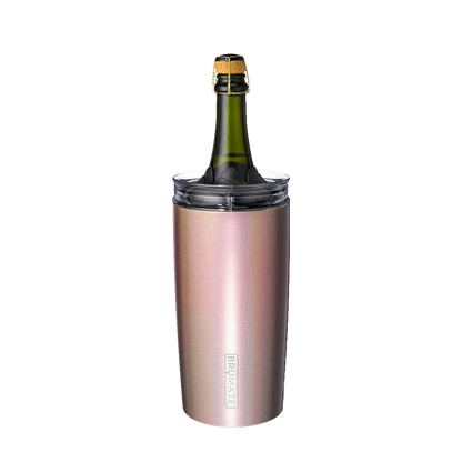 BruMate Togosa Bottle Chiller &amp; Pitcher in Glitter Rose Gold 