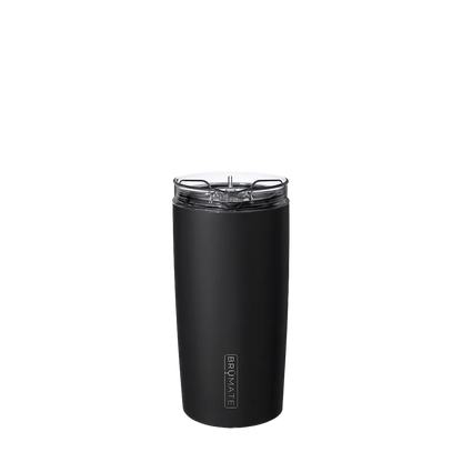 Back customization side of the BruMate Togosa Bottle Chiller &amp; Pitcher in Matte Black 