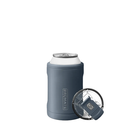 BruMate Hopsulator Duo 2-in-1 Insulated Can Holder 12 oz in Nightfall 