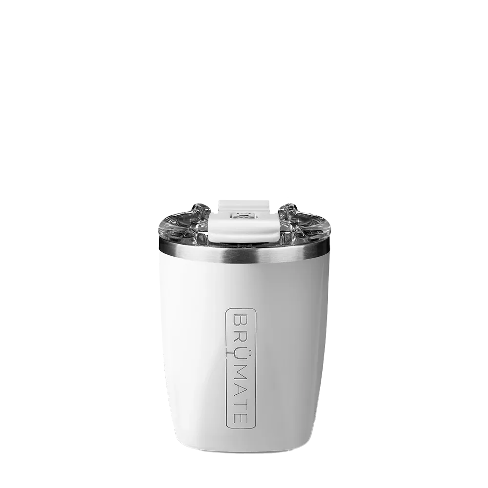 Brumate 12 oz Rocks Tumbler - Ice White