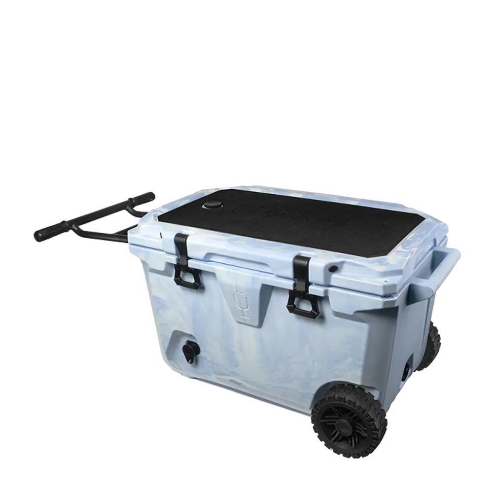 BruMate BruTank 55 qt. in light blue and white swirl 