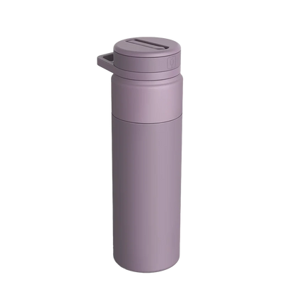 Front customization side of the Brumate Rotera 25 oz in Lilac Dusk 
