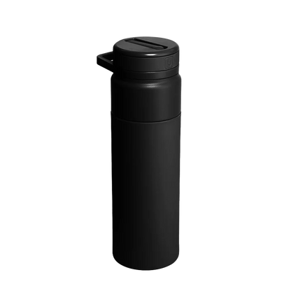 Front customization side of the Brumate Rotera 25 oz in Matte Black 