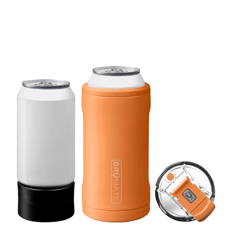Brumate 12oz/16oz Hopsulator Trio 3 in 1 Can Holder - Matte Clay