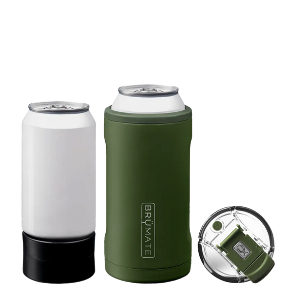 Customized Hopsulator TRiO 3-in-1 Insulated Can Holder Can & Bottle Sleeves from Brumate #color_od-green