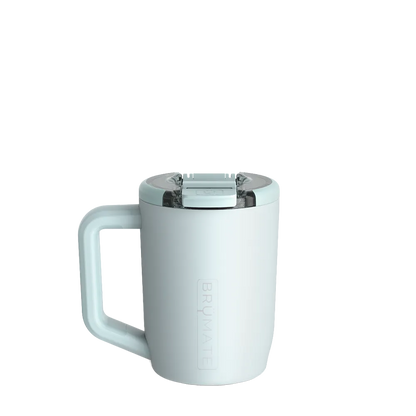 Back customization side of the BruMate Müv Mug 15 oz in Blue Agave 