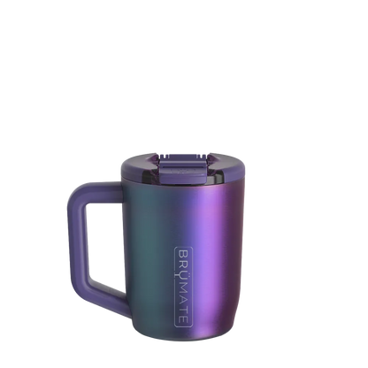 Back customization side of the BruMate Müv Mug 15 oz in Dark Aura 