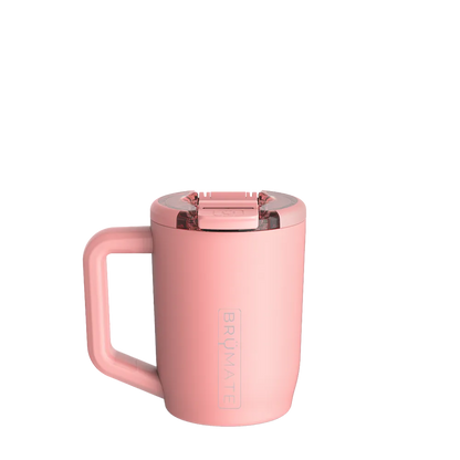 Back customization side of the BruMate Müv Mug 15 oz in Guava 