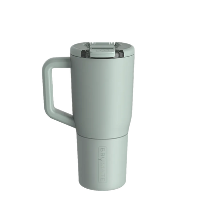 Back customization side of the BruMate Müv Mug 25 oz in Sage 