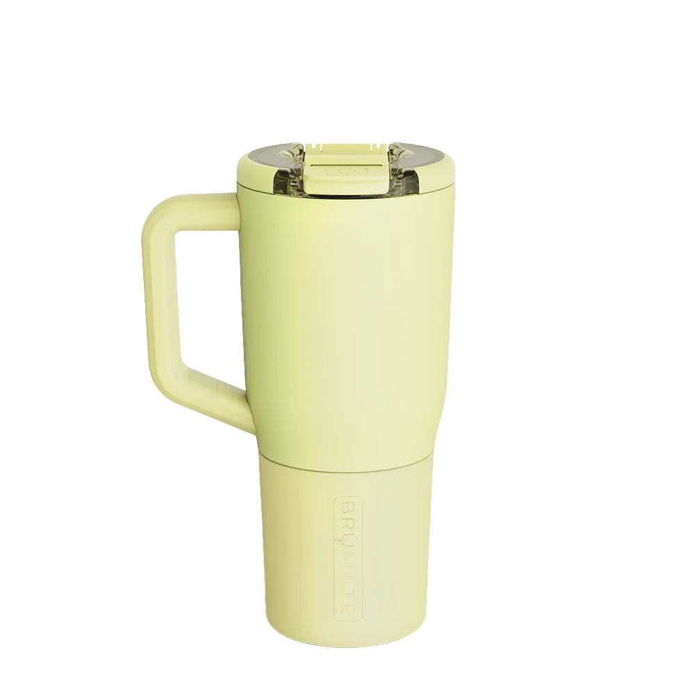 Back customization side of the BruMate Müv Mug 25 oz in Prickly Pear 