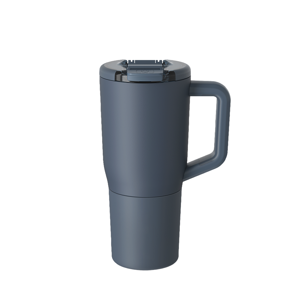 Front customization side of the BruMate Müv Mug 25 oz in Nightfall 