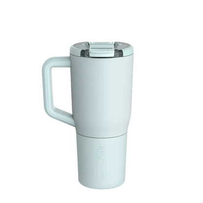 Back customization side of the BruMate Müv Mug 25 oz in Blue Agave 