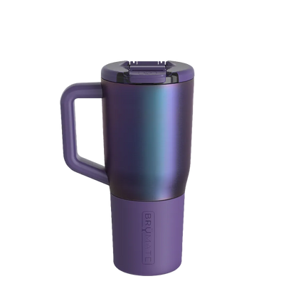 Back customization side of the BruMate Müv Mug 25 oz in Dark Aura 