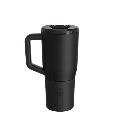 Back customization side of the BruMate Müv Mug 25 oz in Matte Black 