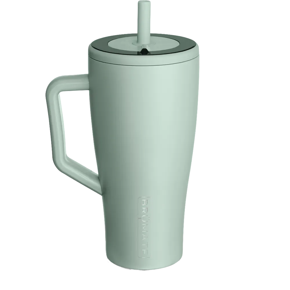 Back customization side of the BruMate Era Flip 30 oz in Sage 