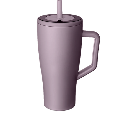 Front customization side of the BruMate Era Flip 30 oz in Lilac Dusk 