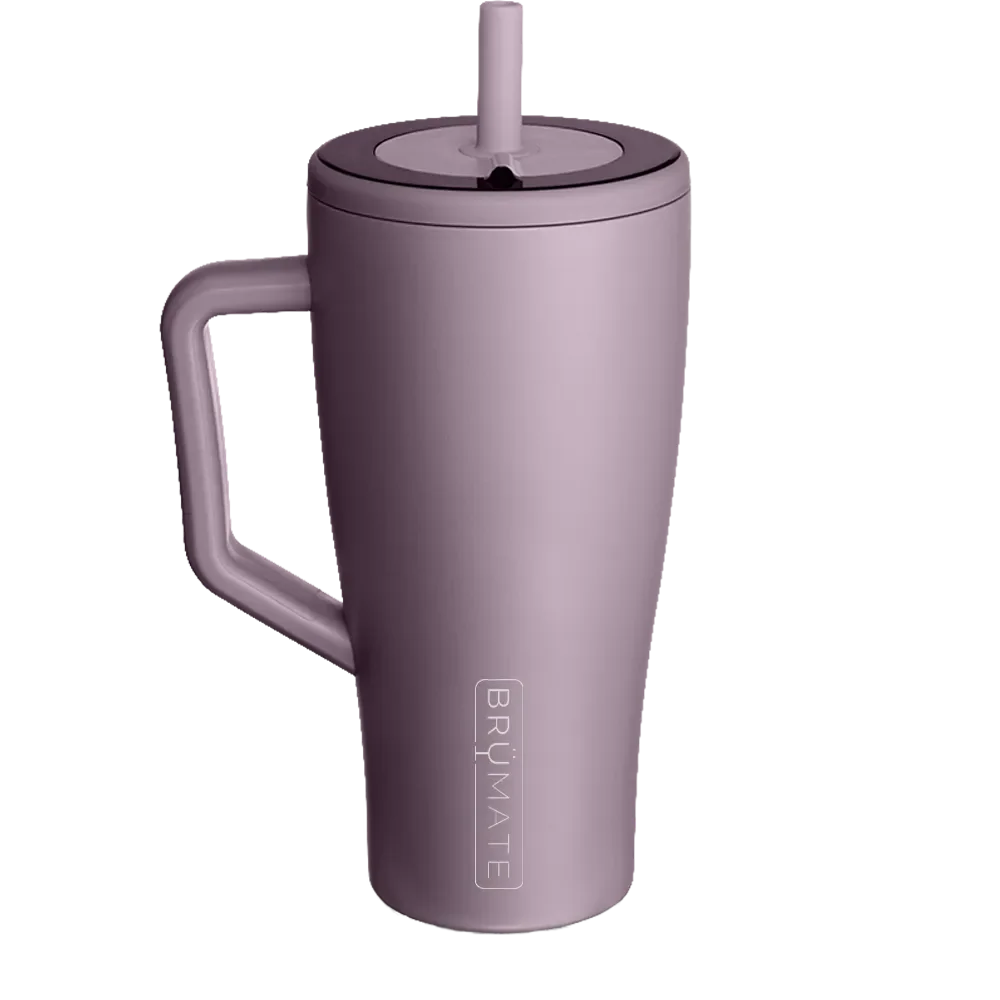 Back customization side of the BruMate Era Flip 30 oz in Rose Taupe 