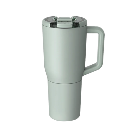 Front customization side of the BruMate Müv Mug 35 oz in Sage 