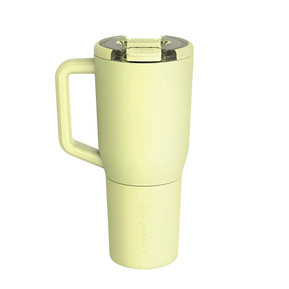 Back customization side of the BruMate Müv Mug 35 oz in Prickly Pear 