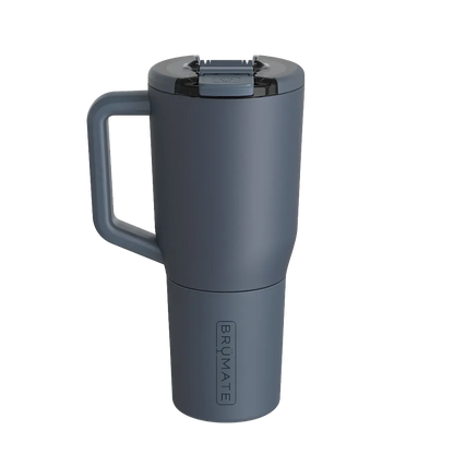 Back customization side of the BruMate Müv Mug 35 oz in Nightfall 