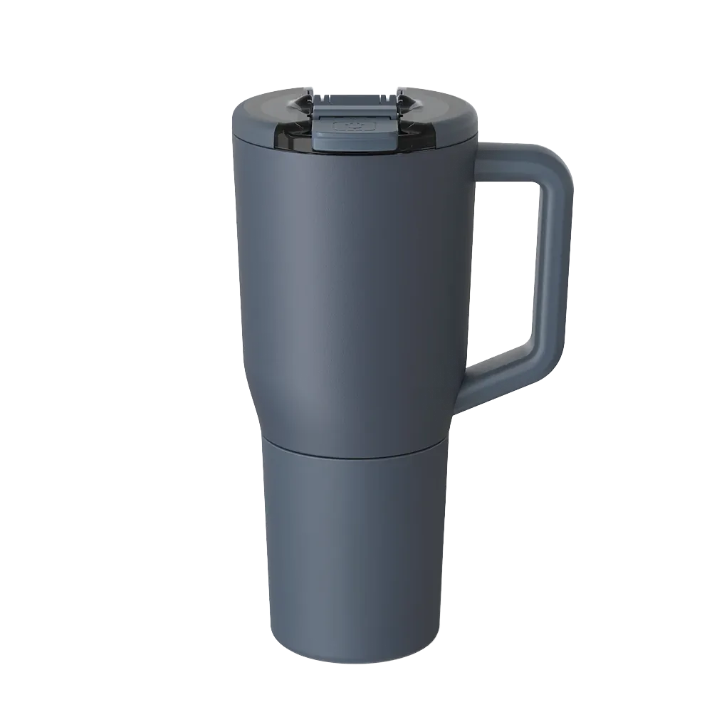 Front customization side of the BruMate Müv Mug 35 oz in Nightfall 