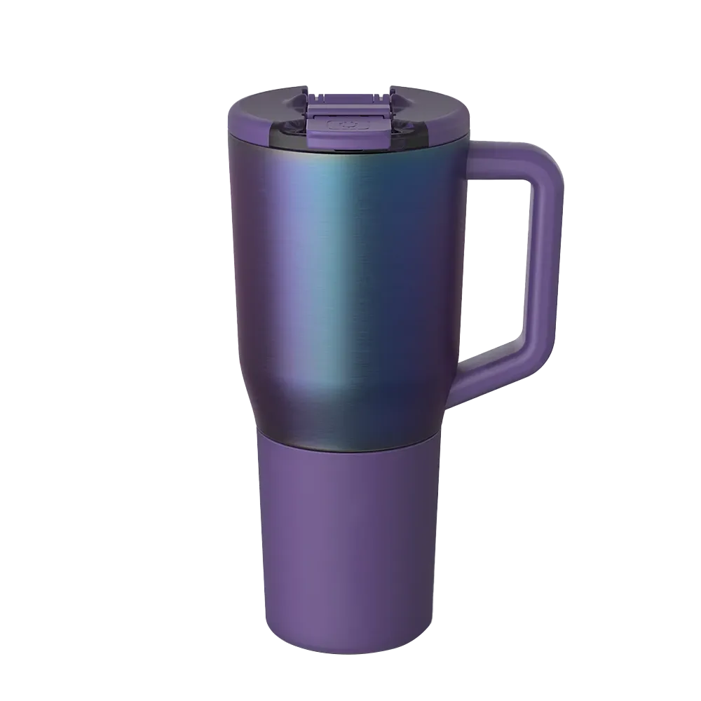 Front customization side of the BruMate Müv Mug 35 oz in Dark Aura 