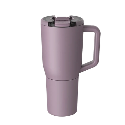 Front customization side of the BruMate Müv Mug 35 oz in Lilac Dusk 