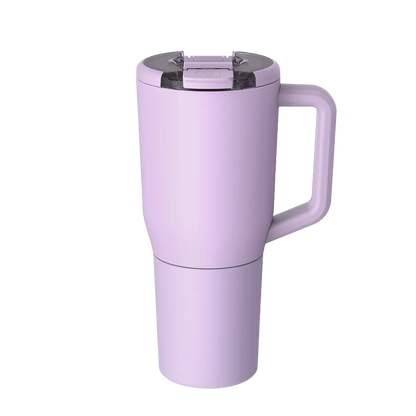 Front customization side of the BruMate Müv Mug 35 oz in Lavender 