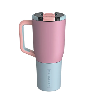 Back customization side of the BruMate Müv Mug 35 oz in Eclipse 