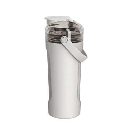 Front customization side of the BruMate MultiShaker 25 oz in Dune 