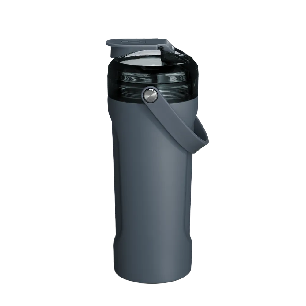 Front customization side of the BruMate MultiShaker 25 oz in Nightfall 