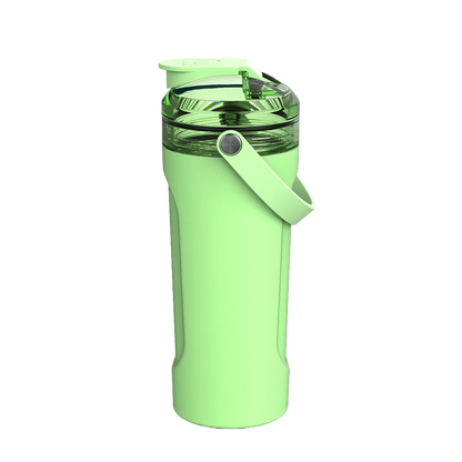 Front customization side of the Brumate Multishaker 26 oz in Kiwi 