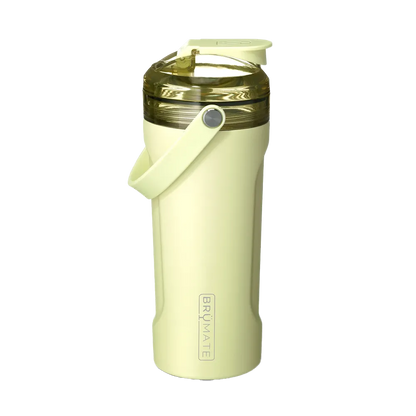 Back customization side of the Brumate Multishaker 26 oz in Prickly Pear 