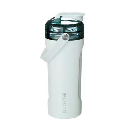Back customization side of the Brumate Multishaker 26 oz in Blue Agave 