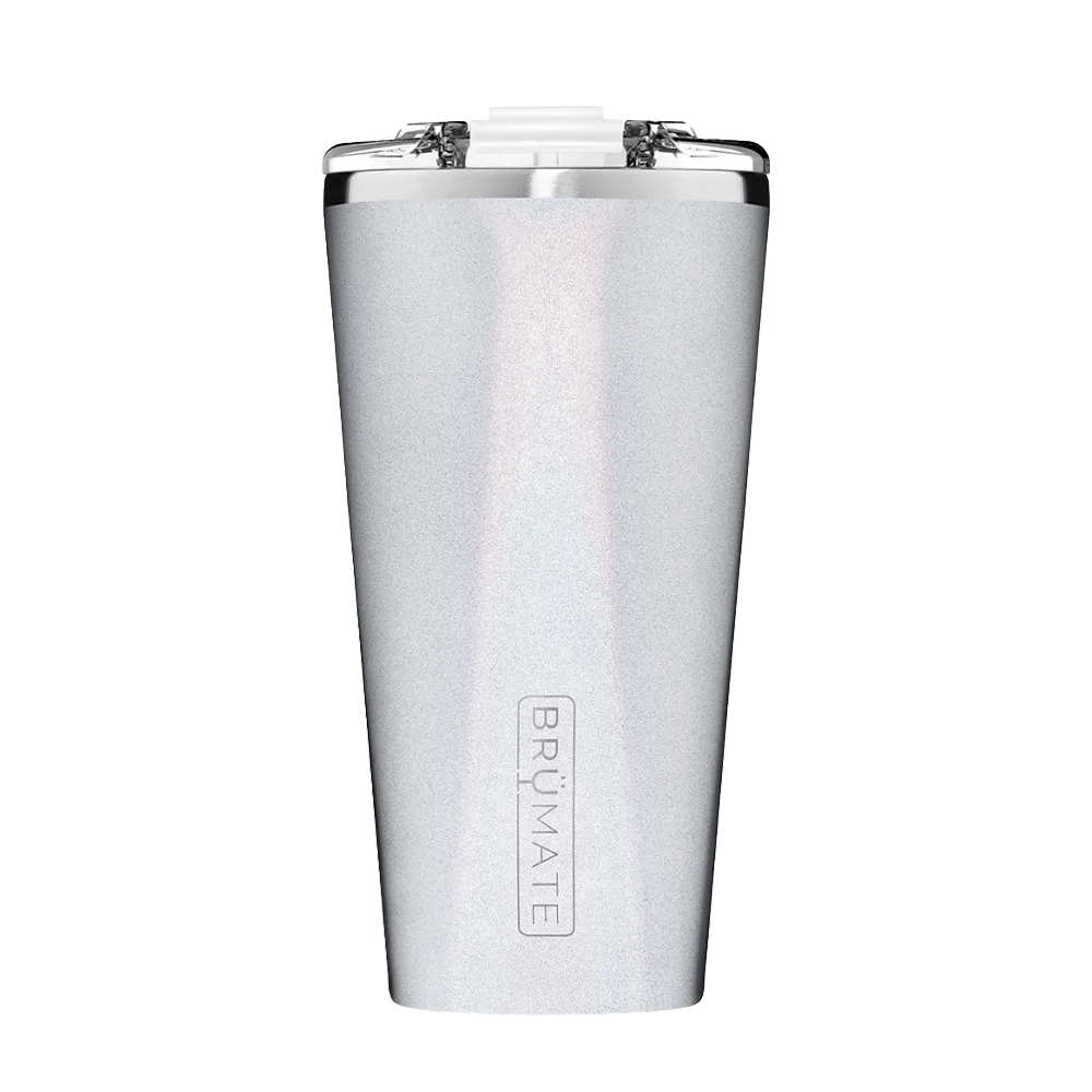 Brumate 20 oz Imperial Pint - Glitter White