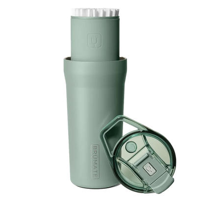BruMate Pour Over Tumbler 20 oz in Sage 
