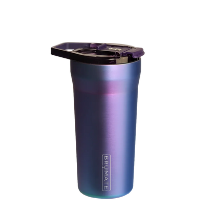 Back customization side of the BruMate Pour Over Tumbler 20 oz in Dark Aura 