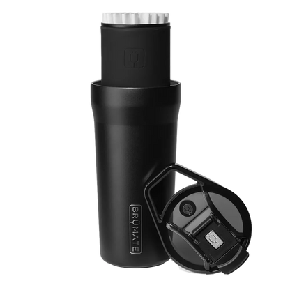 BruMate Pour Over Tumbler 20 oz in Matte Black 