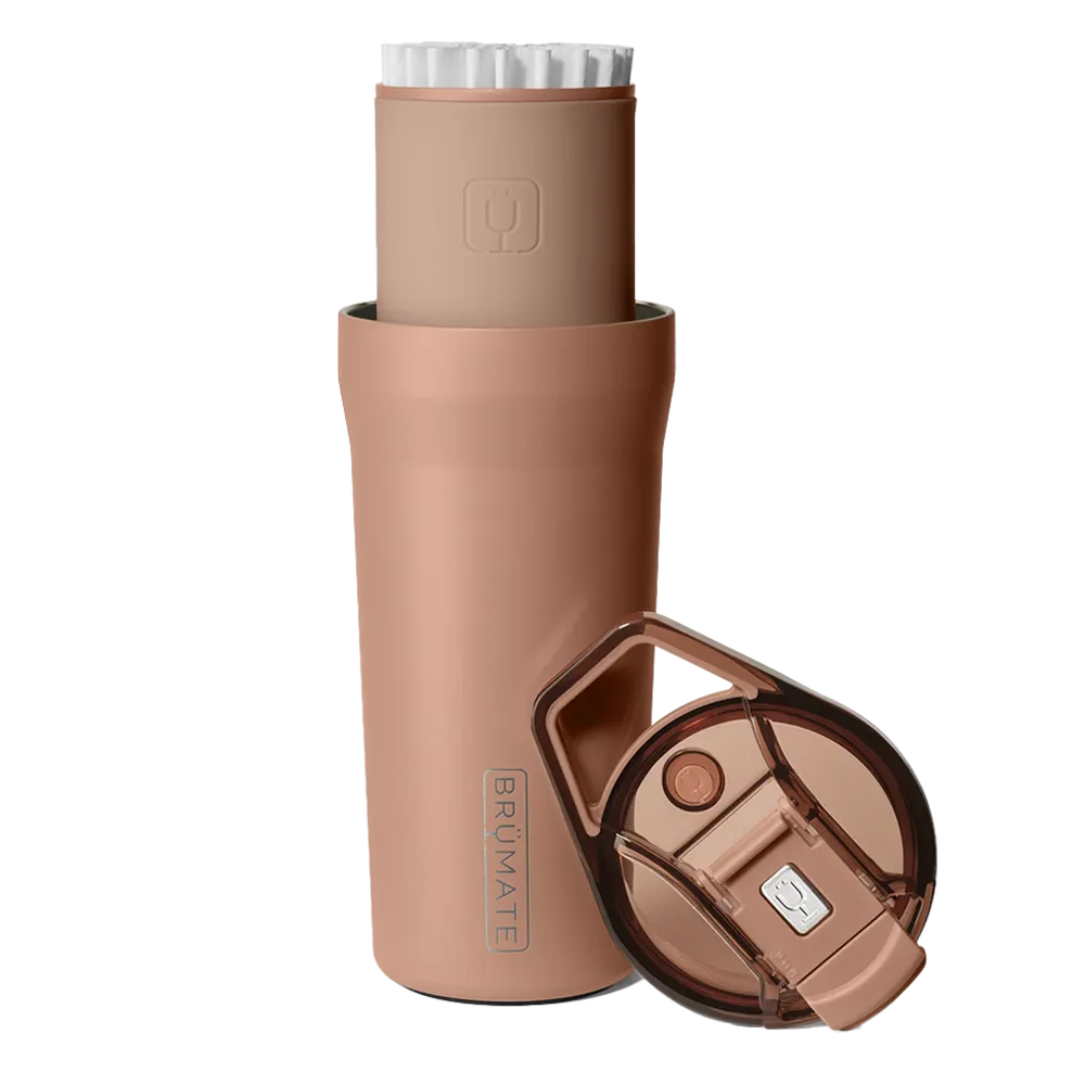 Brumate  20 oz Pour Over Tumbler in Camel 