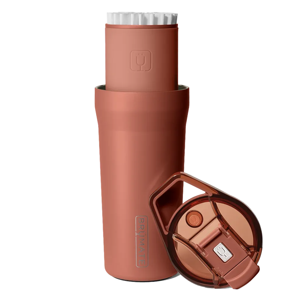 Brumate  20 oz Pour Over Tumbler in Redwood 